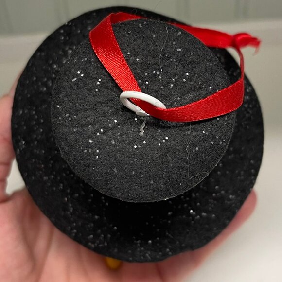 Snowball Snowman Head Christmas Tree Ornament - Picture 7 of 7